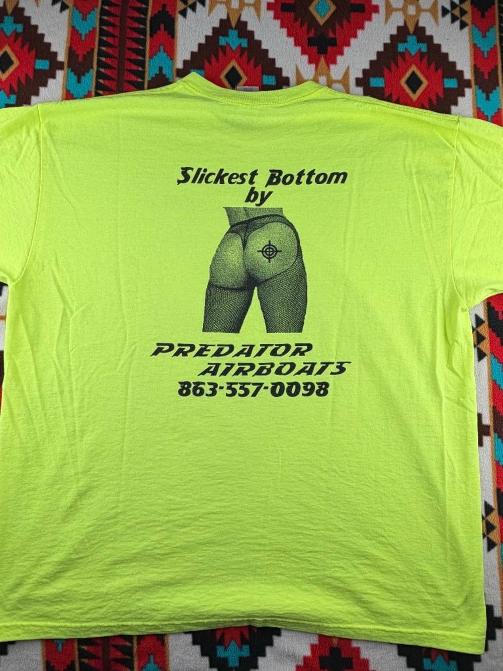 Predator Airboats Slickest Bottom Graphic T-Shirt 2XL